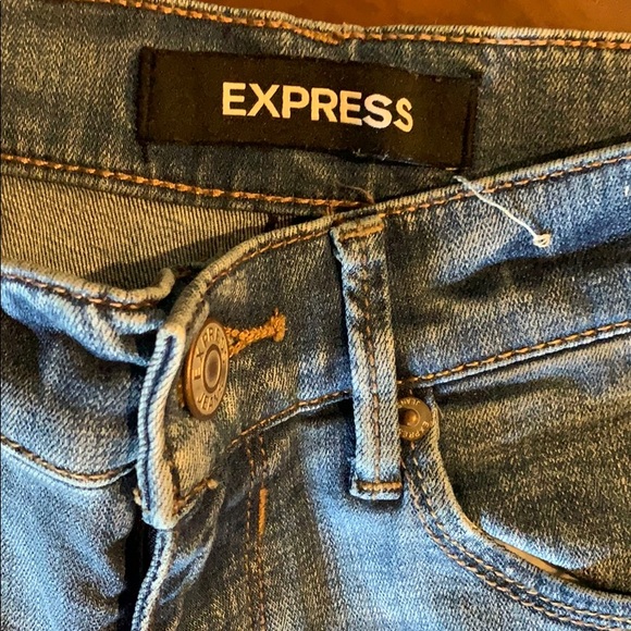 Express Distressed Jeans - Picture 2 of 4